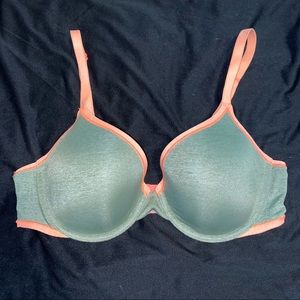 Victoria’s Secret Green/Tangerine Bra 36C